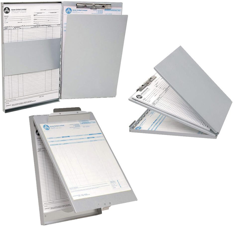 WESTCOTT Klemmbrett DIN A4 silber