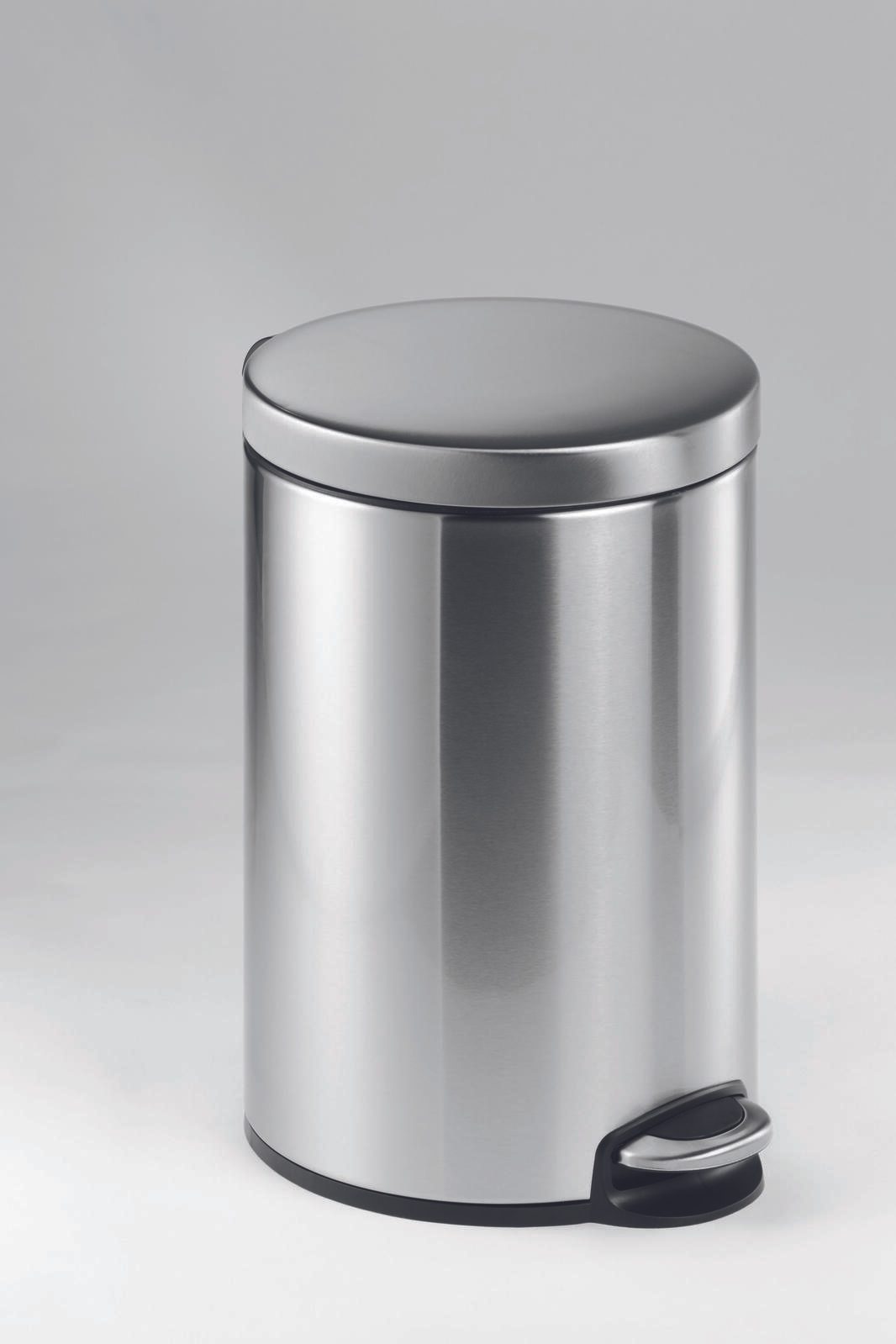 DURABLE Mülleimer 12,0 l edelstahl
