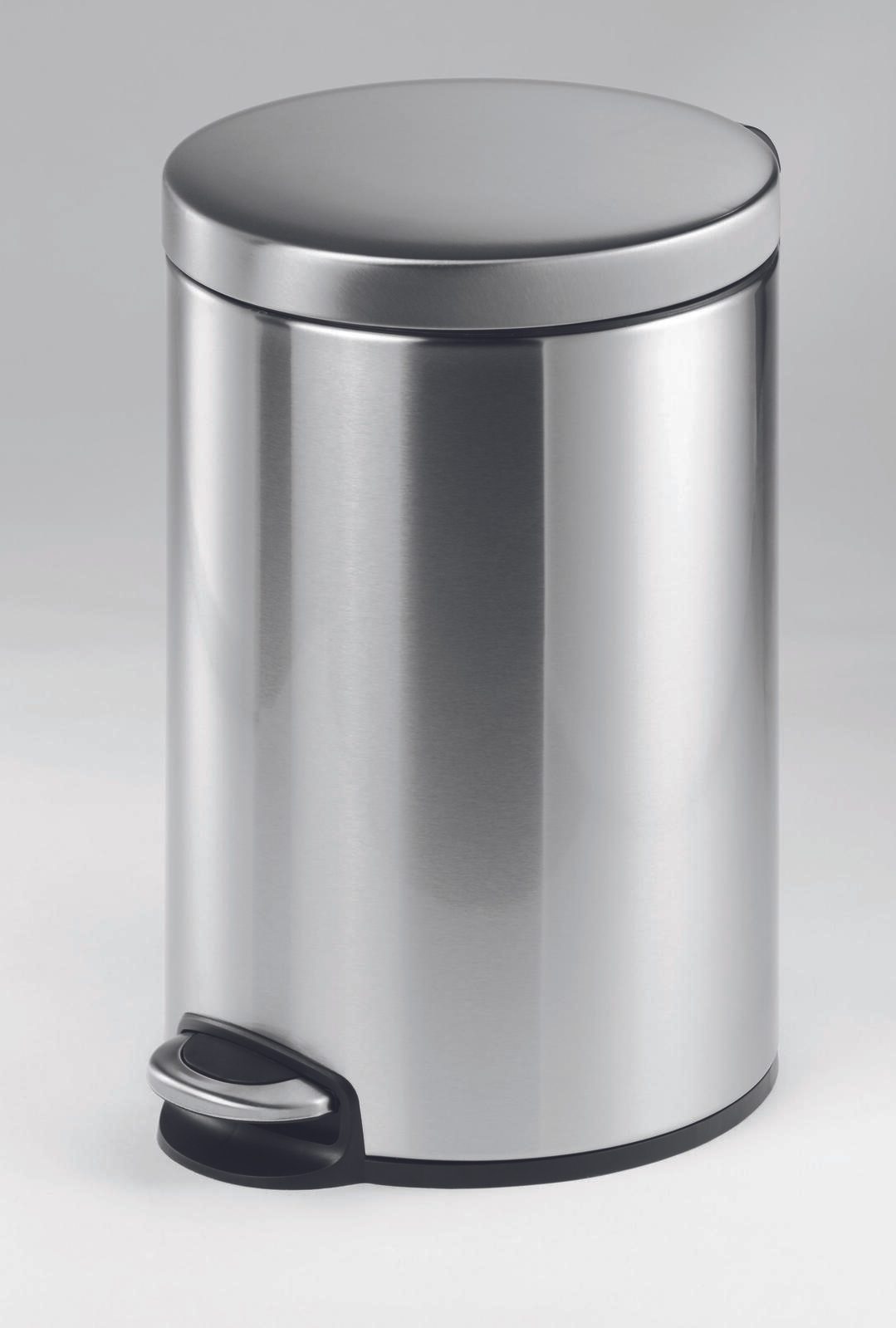 DURABLE Mülleimer 12,0 l edelstahl