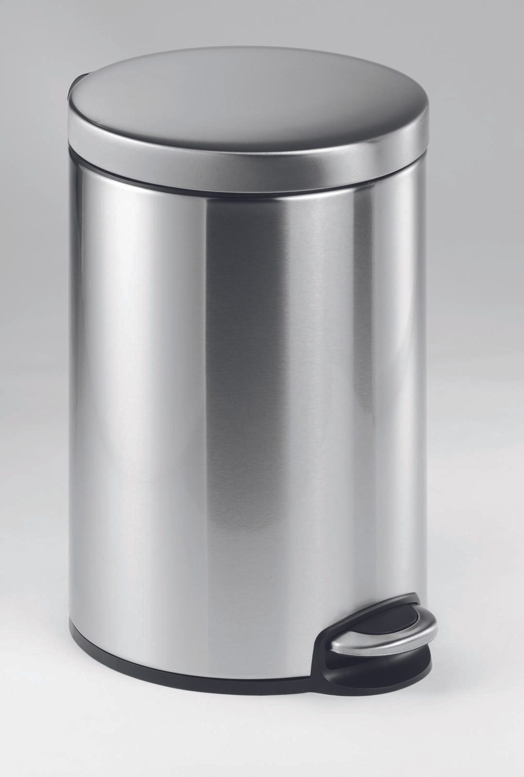 DURABLE Mülleimer 12,0 l edelstahl