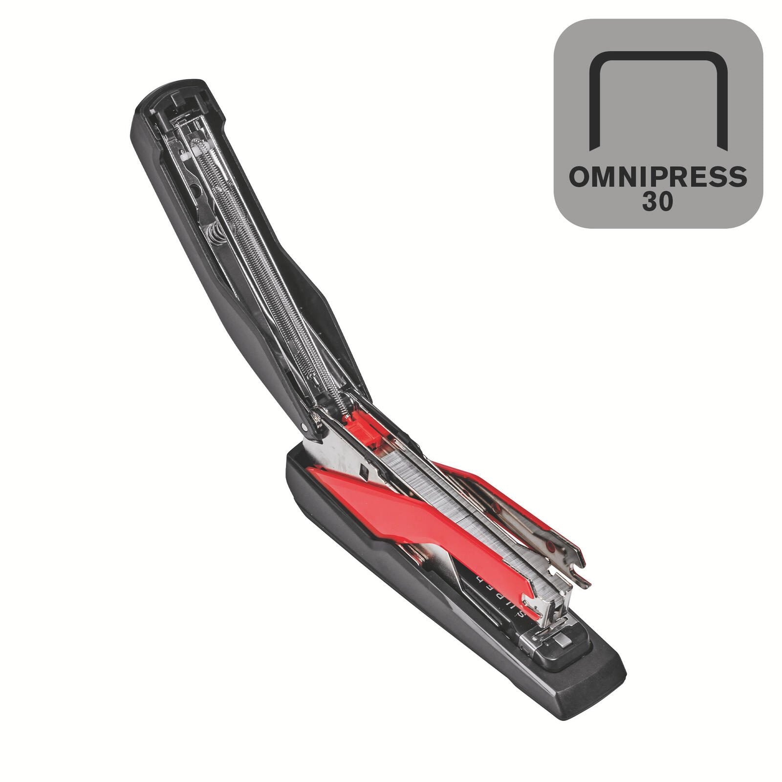 Rapid Heftgerät SO30 schwarz-rot