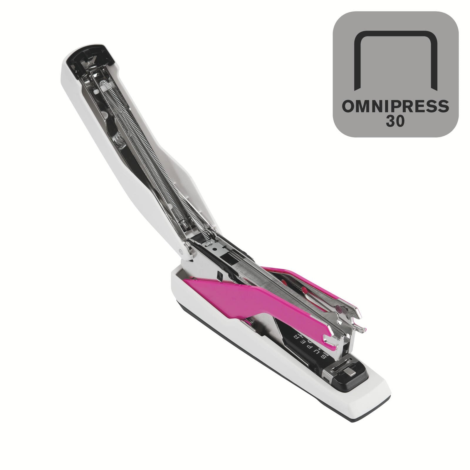Rapid Heftgerät SO30 weiß-pink