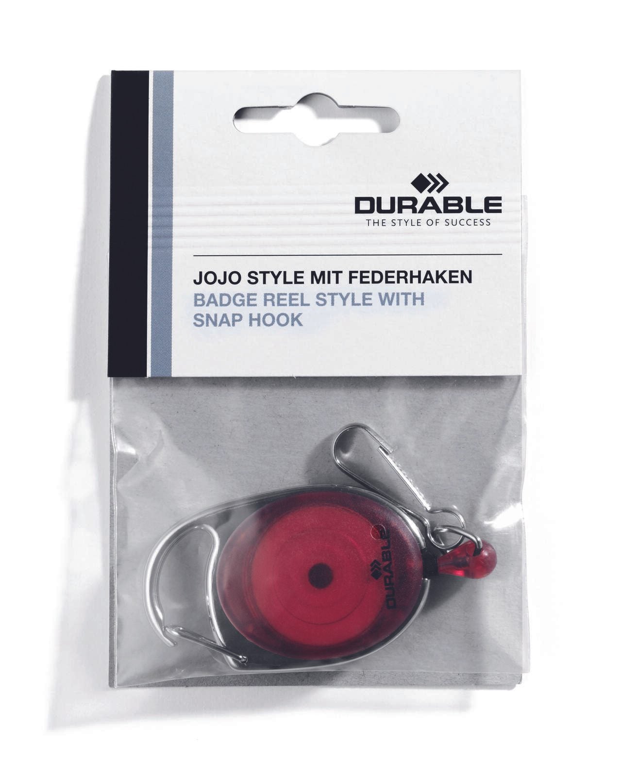DURABLE JOJO STYLE Ausweishalter rot