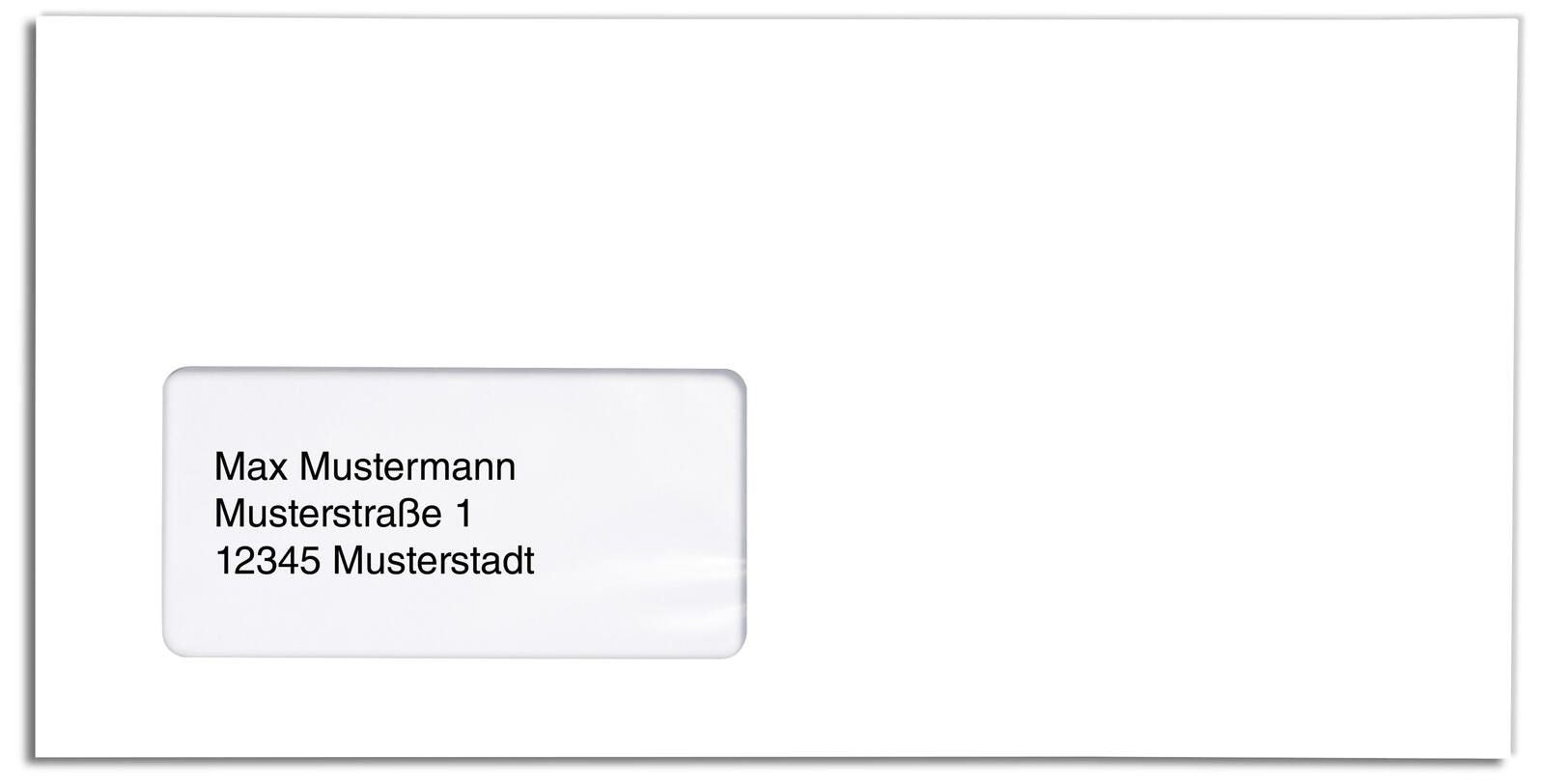 MAILmedia Briefumschläge DIN lang+ mit Fenster haftklebend