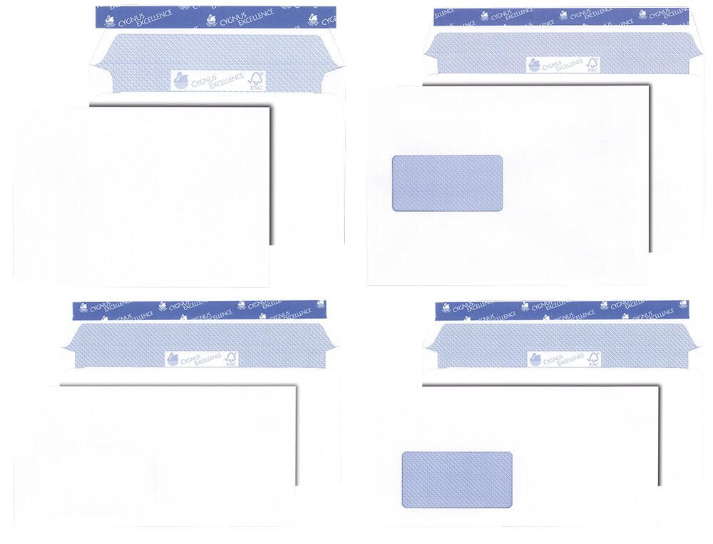 MAILmedia Briefumschläge DIN C5 ohne Fenster haftklebend