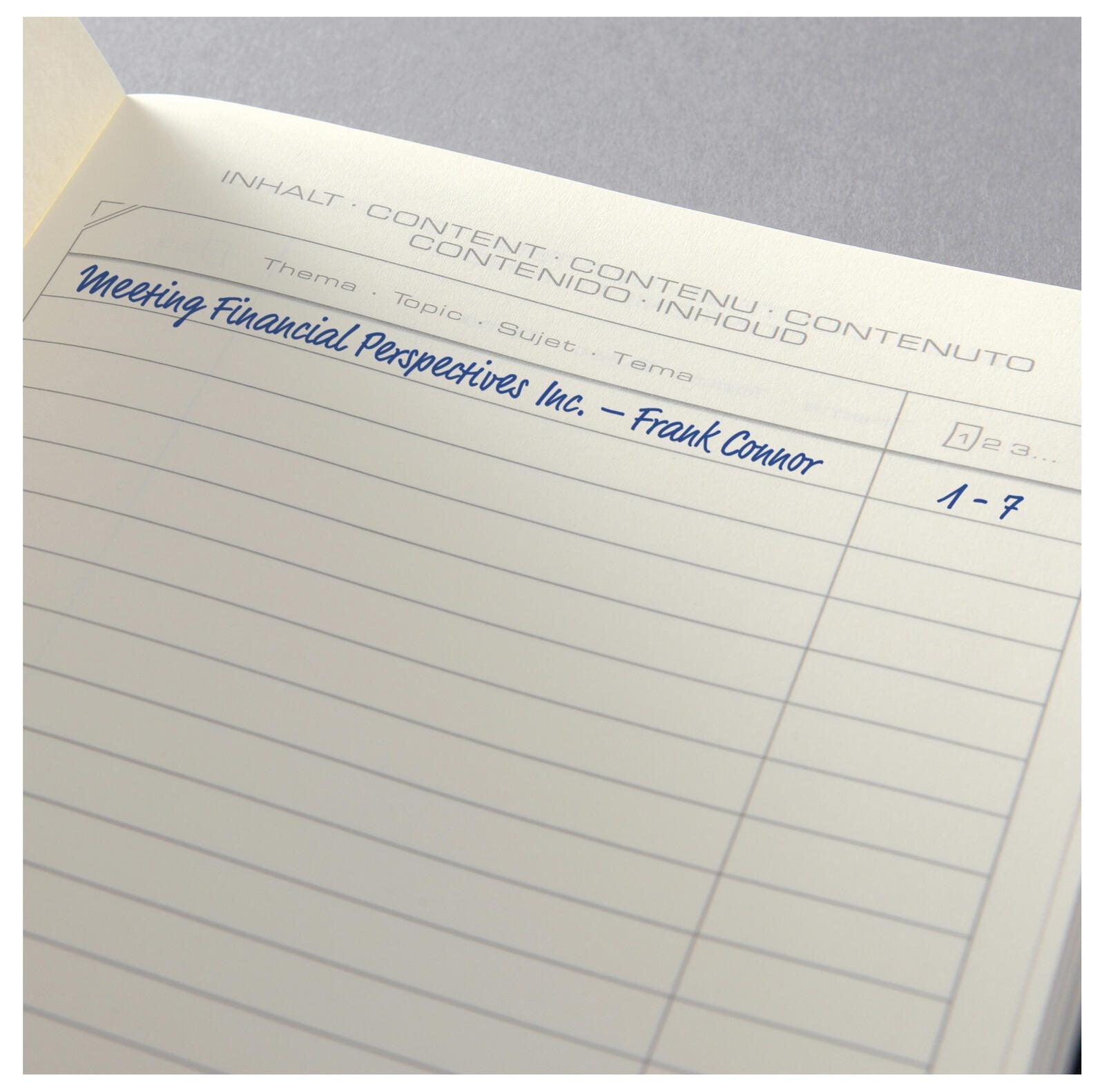 SIGEL Conceptum® Notizbuch ca. DIN A4 kariert, 194 Seiten