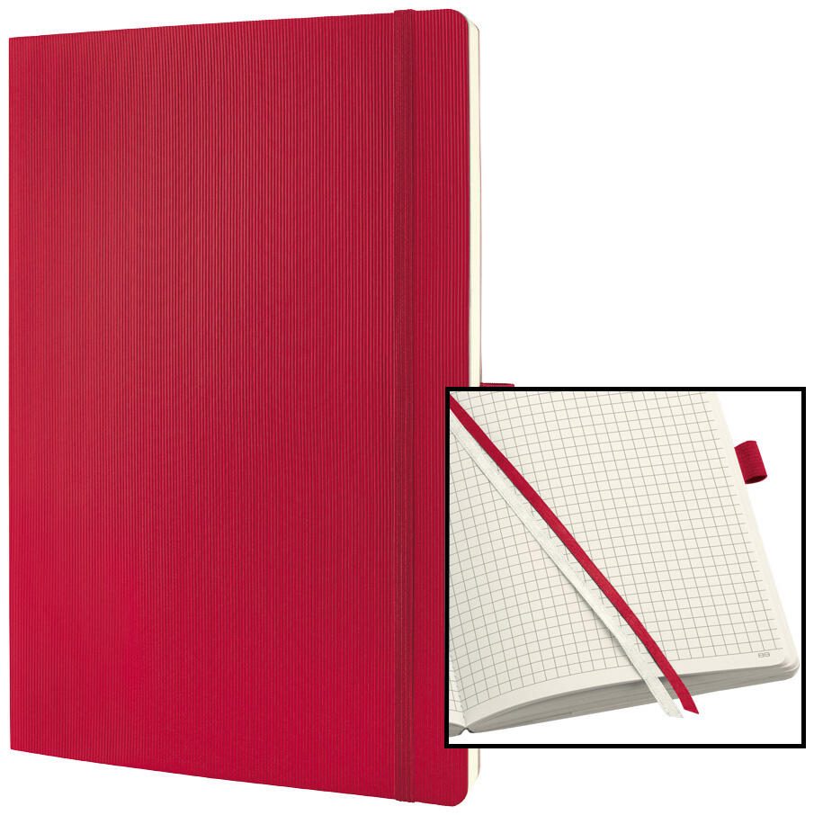 SIGEL Conceptum® Notizbuch ca. DIN A4 kariert, 194 Seiten