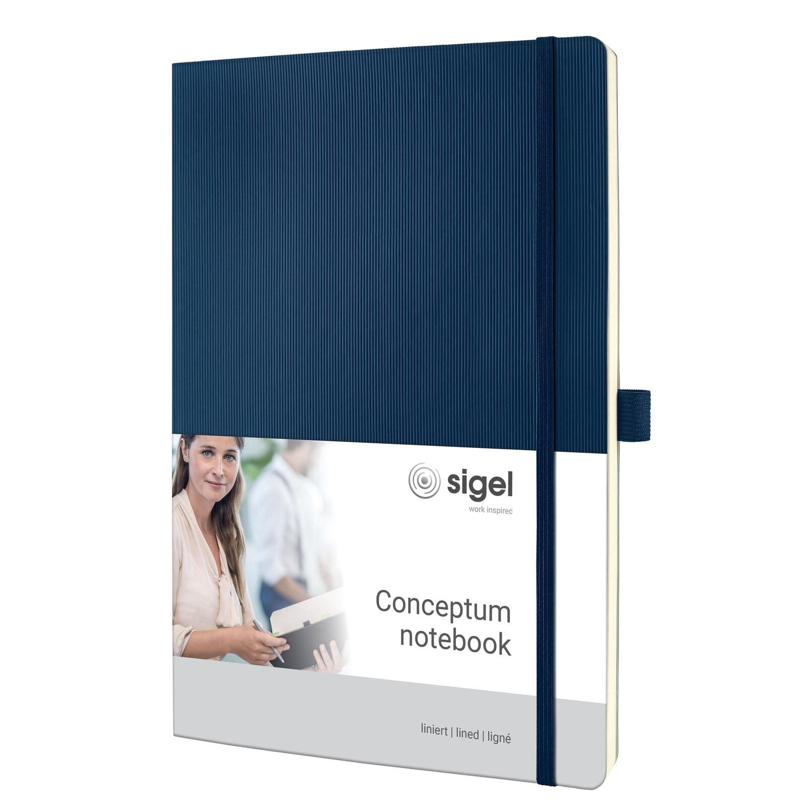 SIGEL Conceptum® Notizbuch ca. DIN A4 liniert, 194 Seiten