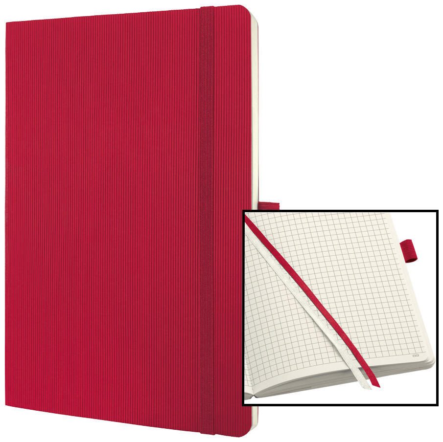 SIGEL Conceptum® Notizbuch ca. DIN A5 kariert, 194 Seiten