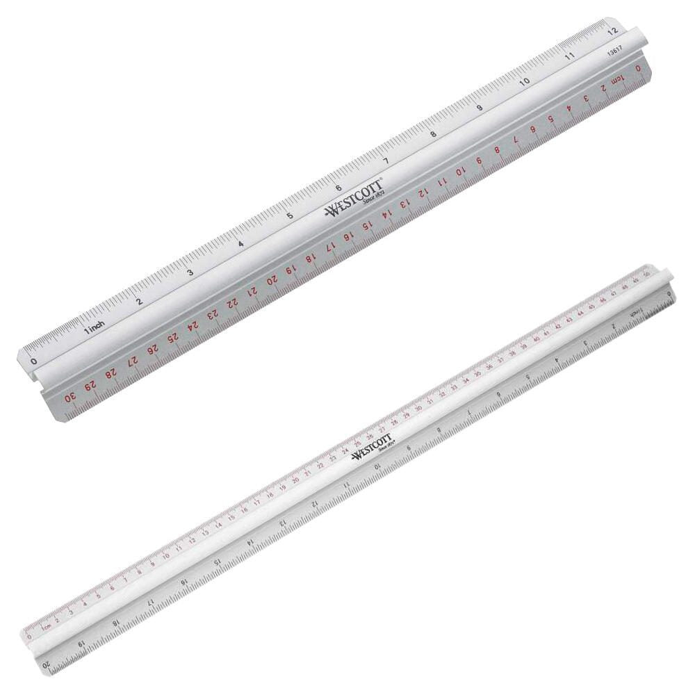 WESTCOTT Lineal 30 cm