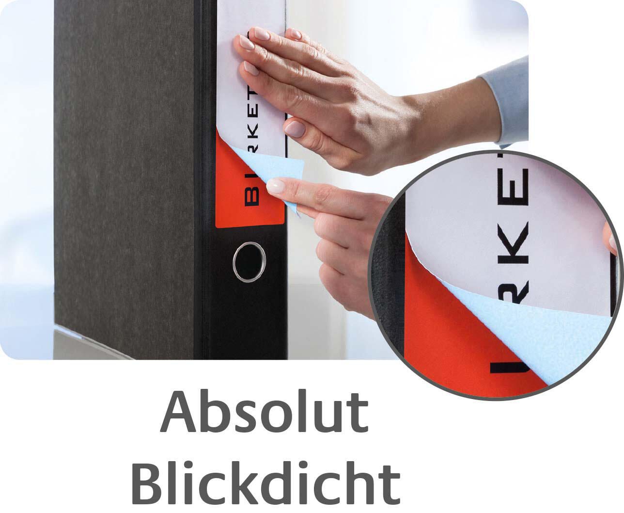 AVERY Zweckform Ordneretiketten 34,0 x 192,0 mm weiß