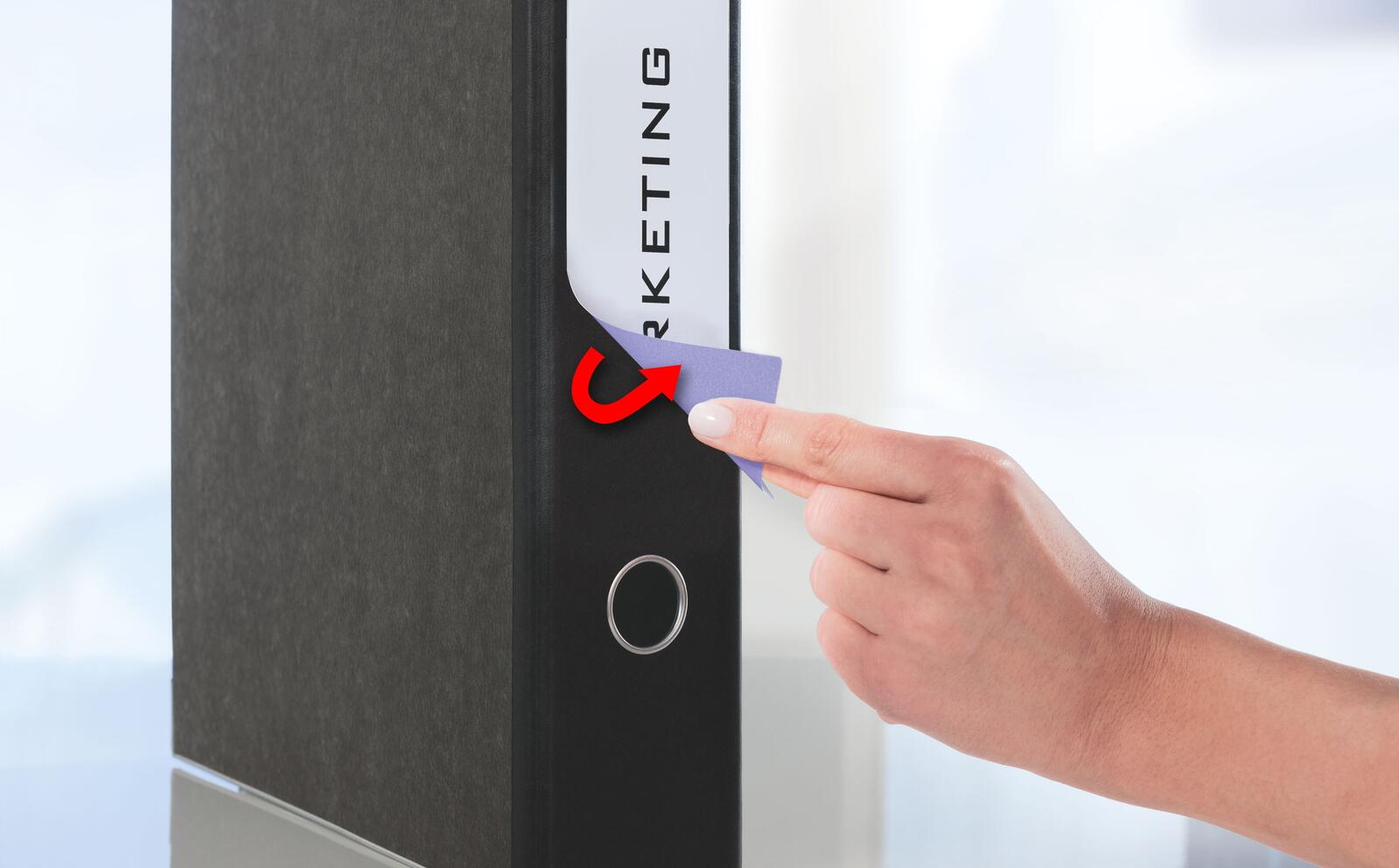 AVERY Zweckform Ordneretiketten 34,0 x 192,0 mm weiß