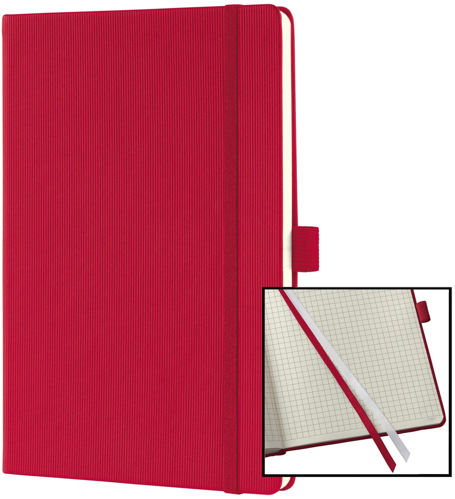 SIGEL Conceptum® Notizbuch ca. DIN A5 kariert, 194 Seiten
