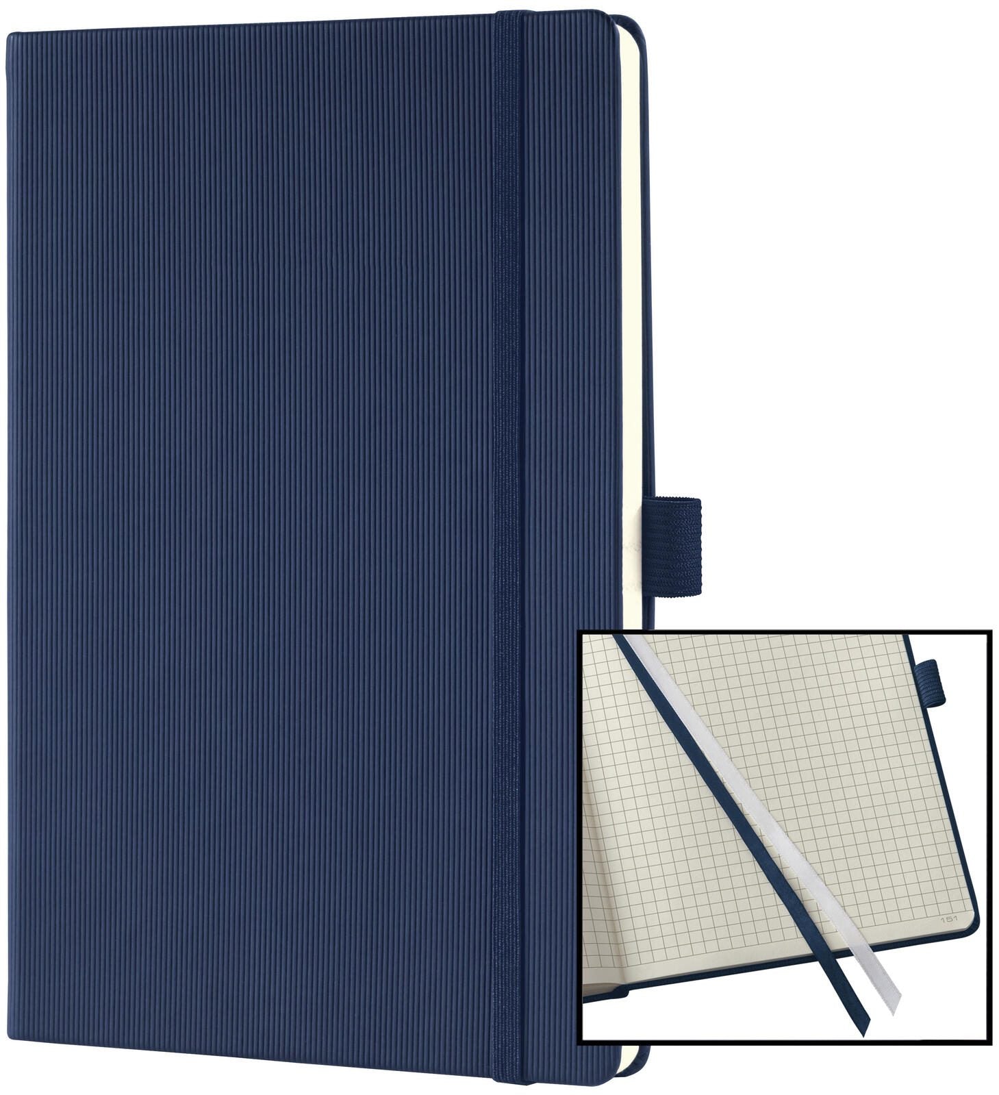 SIGEL Conceptum® Notizbuch ca. DIN A5 kariert, 194 Seiten
