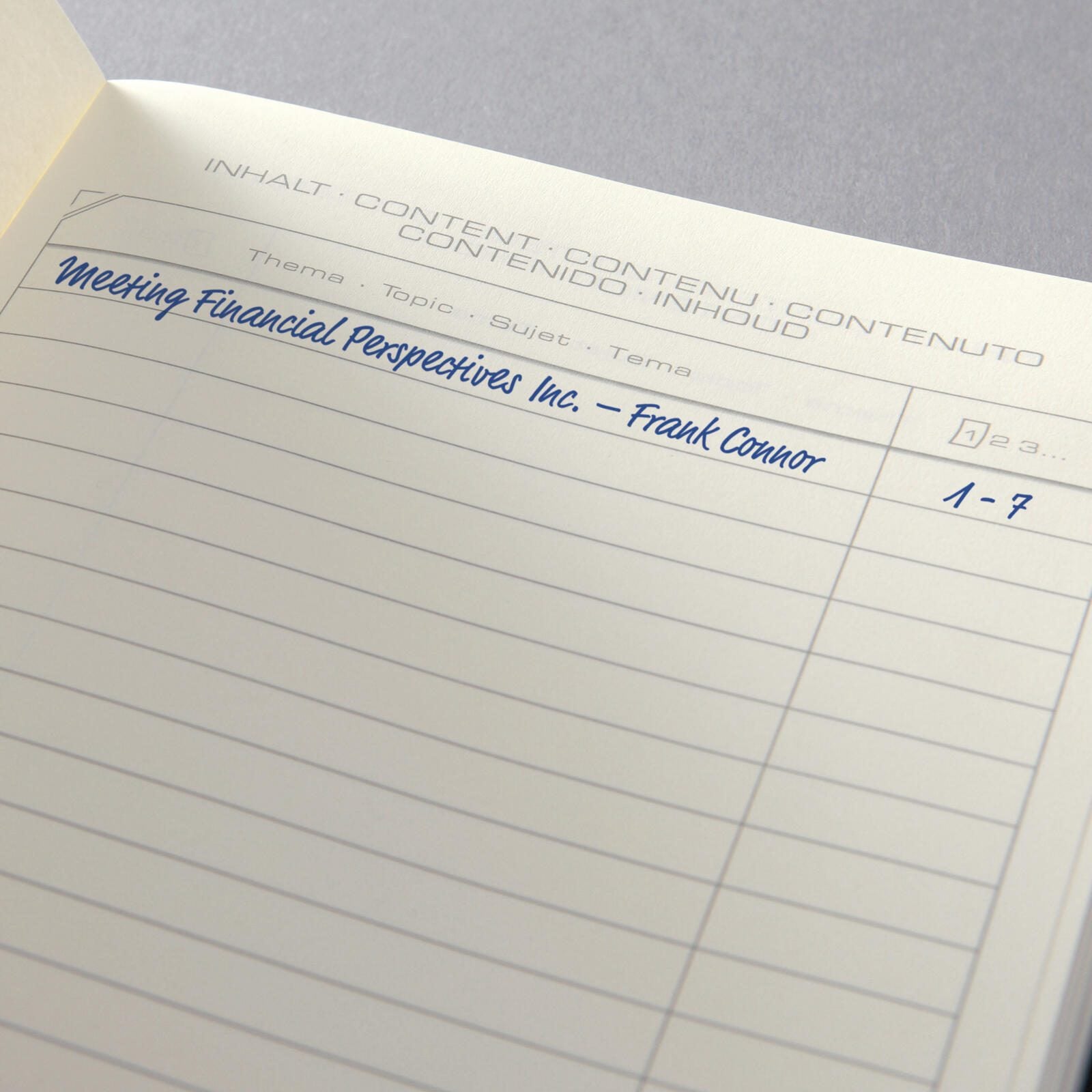 SIGEL Conceptum® Notizbuch ca. DIN A5 kariert, 194 Seiten