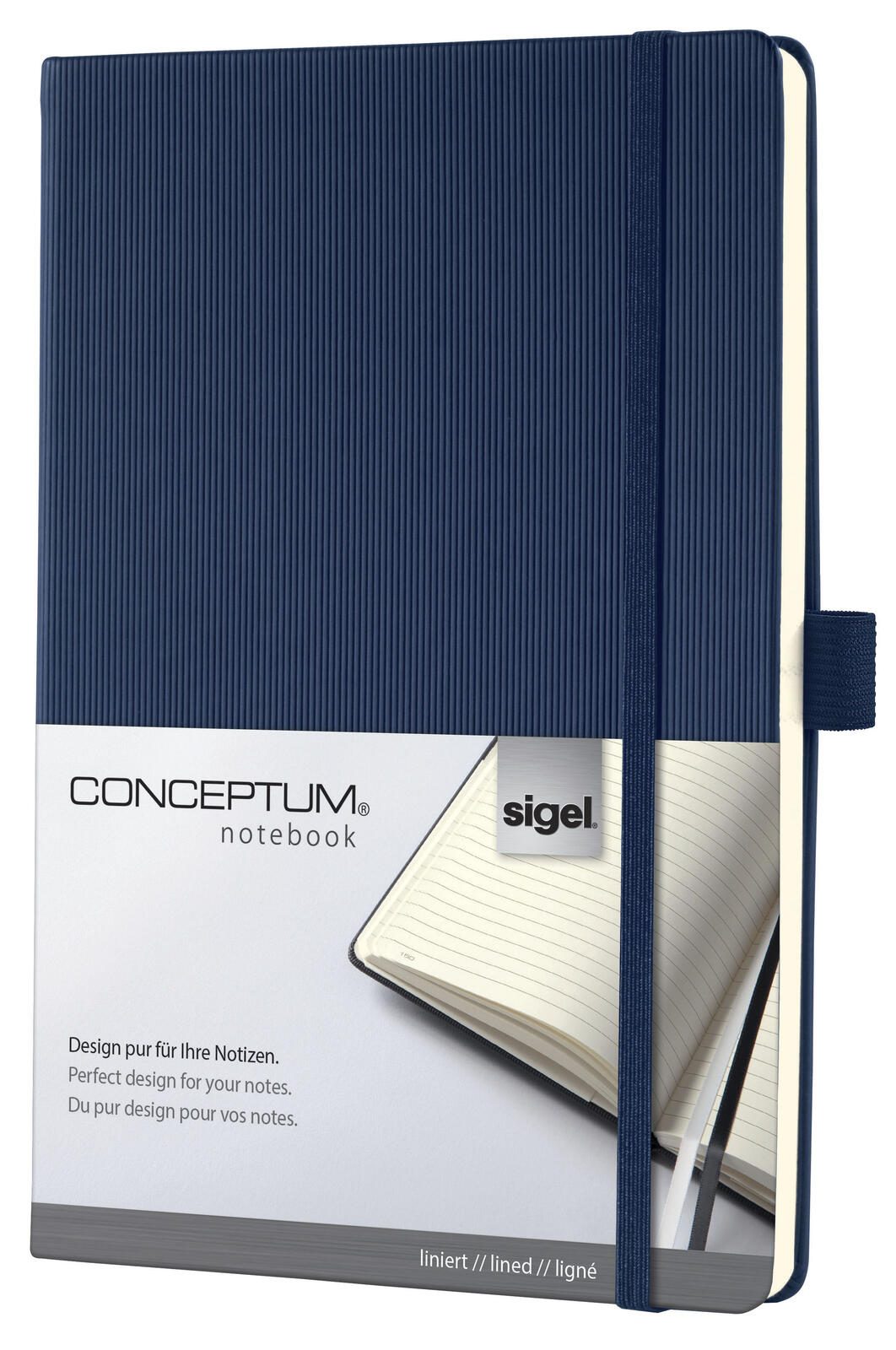 SIGEL Conceptum® Notizbuch ca. DIN A5 liniert, 194 Seiten