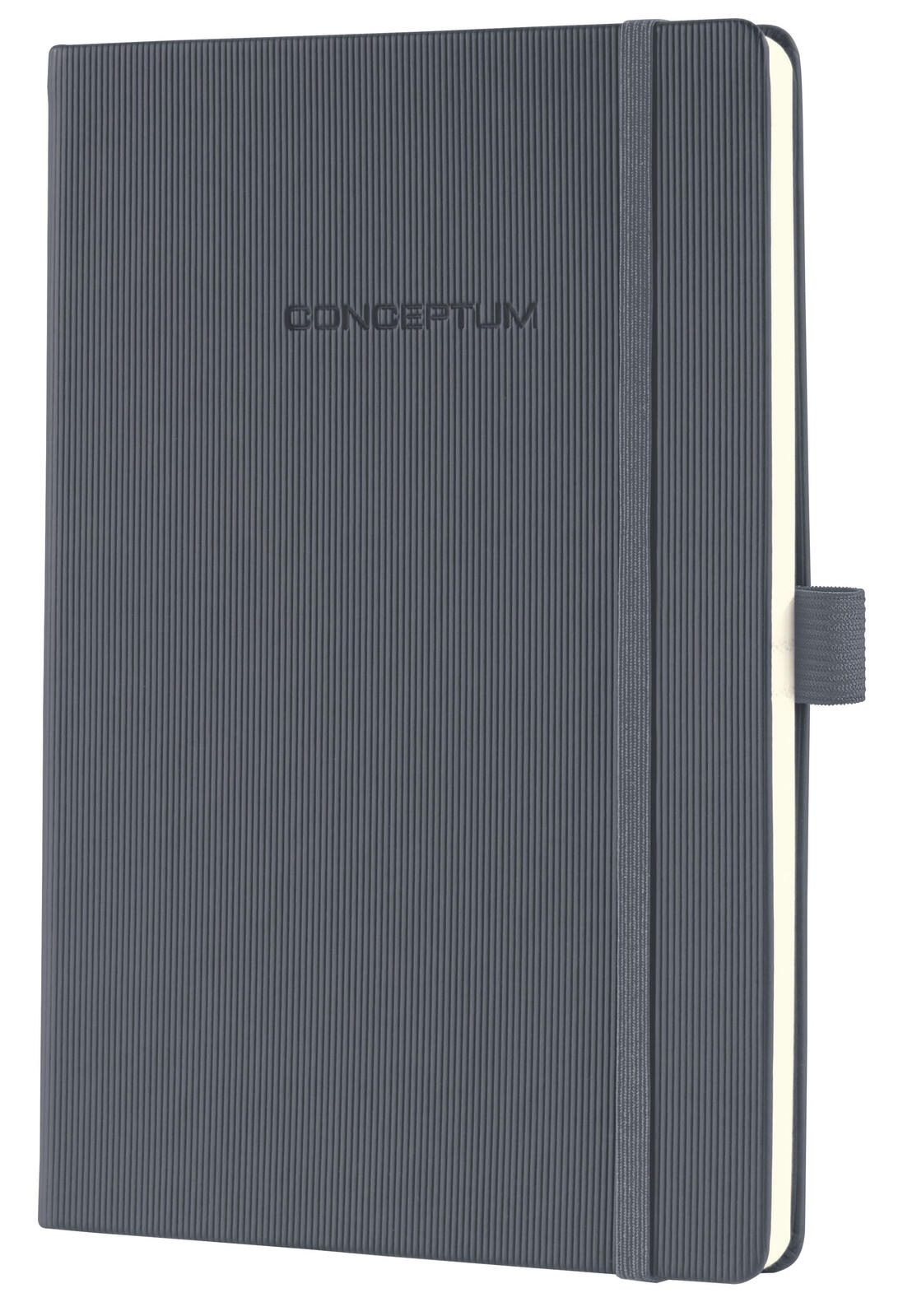 SIGEL Conceptum® Notizbuch ca. DIN A5 kariert, 194 Seiten