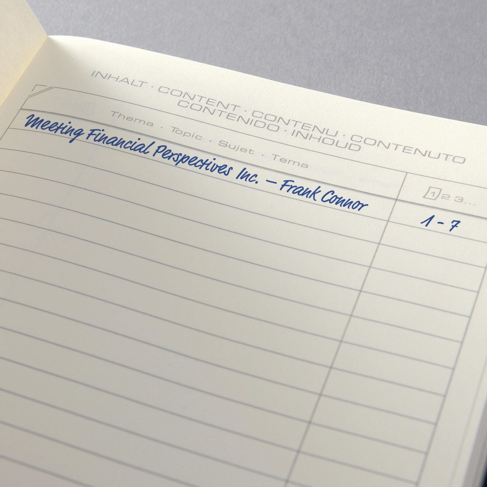 SIGEL Conceptum® Notizbuch ca. DIN A5 kariert, 194 Seiten