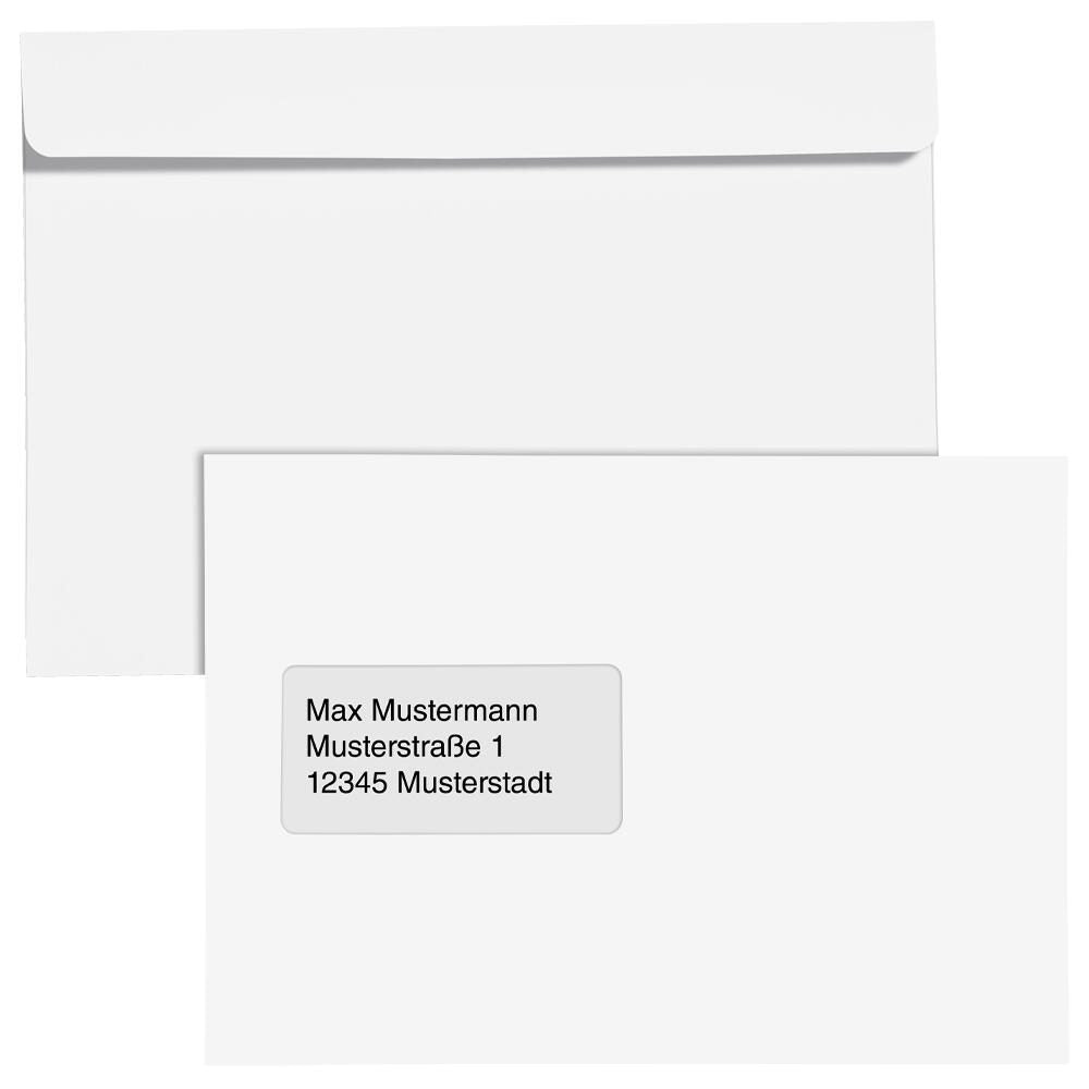 MAILmedia Briefumschläge DIN C5 mit Fenster selbstklebend