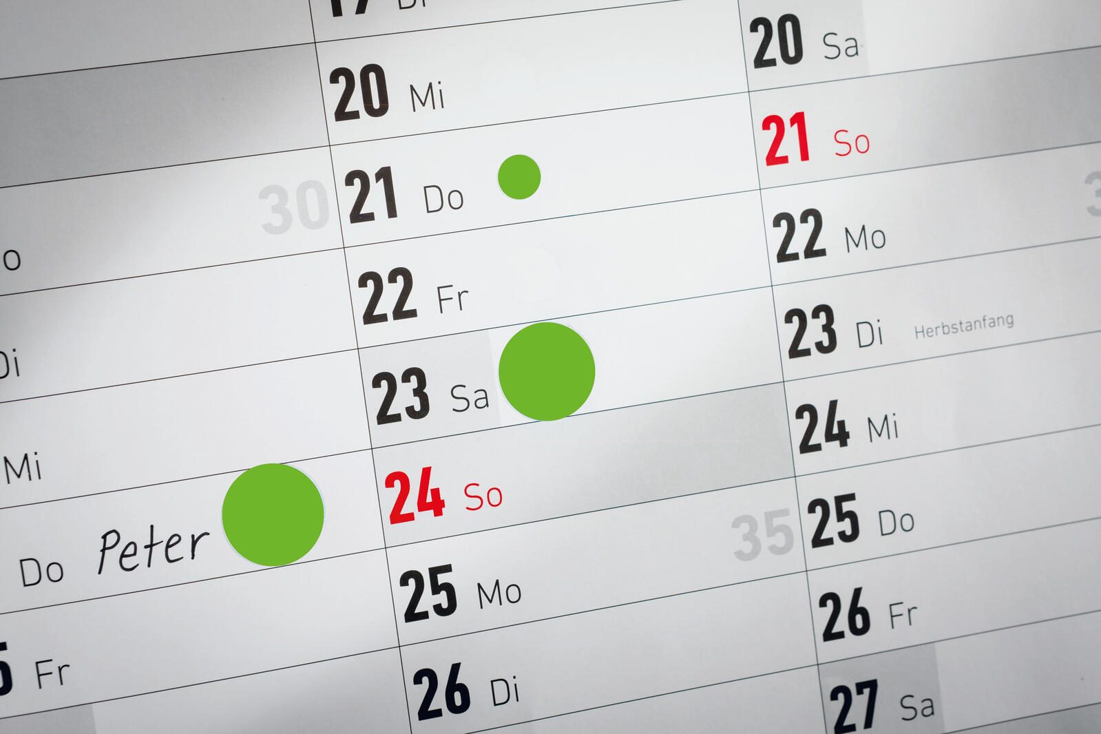 AVERY Zweckform Klebepunkte Ø 19,0 mm grün