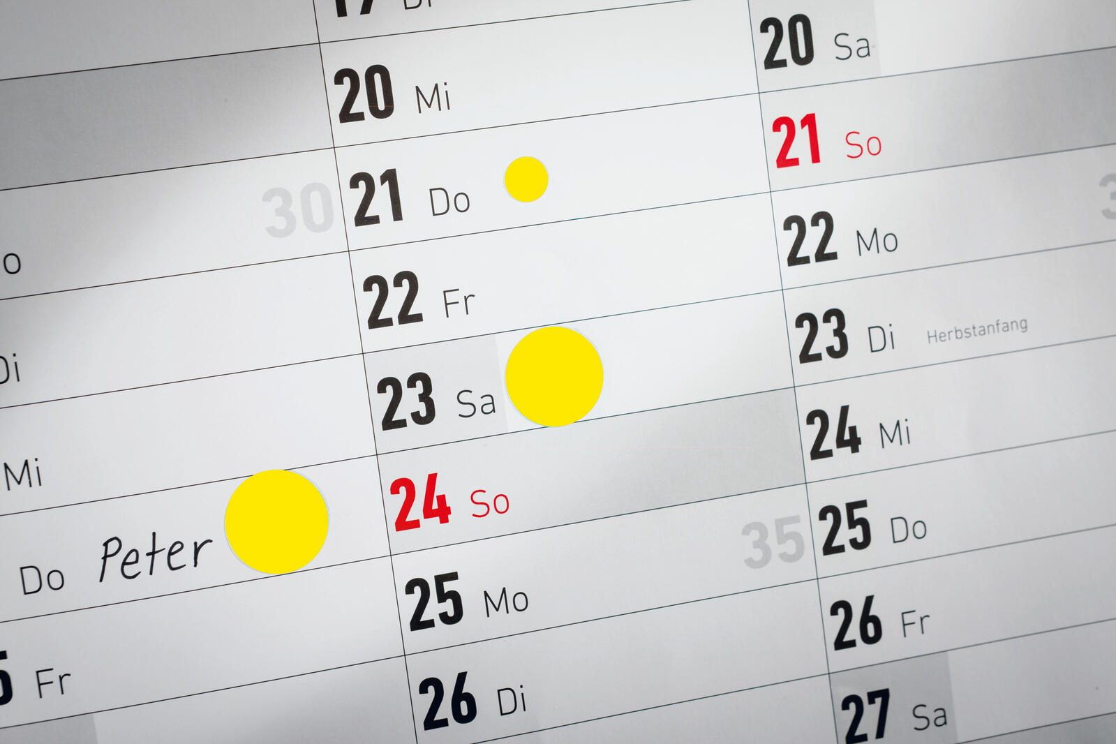 AVERY Zweckform Klebepunkte Ø 19,0 mm gelb