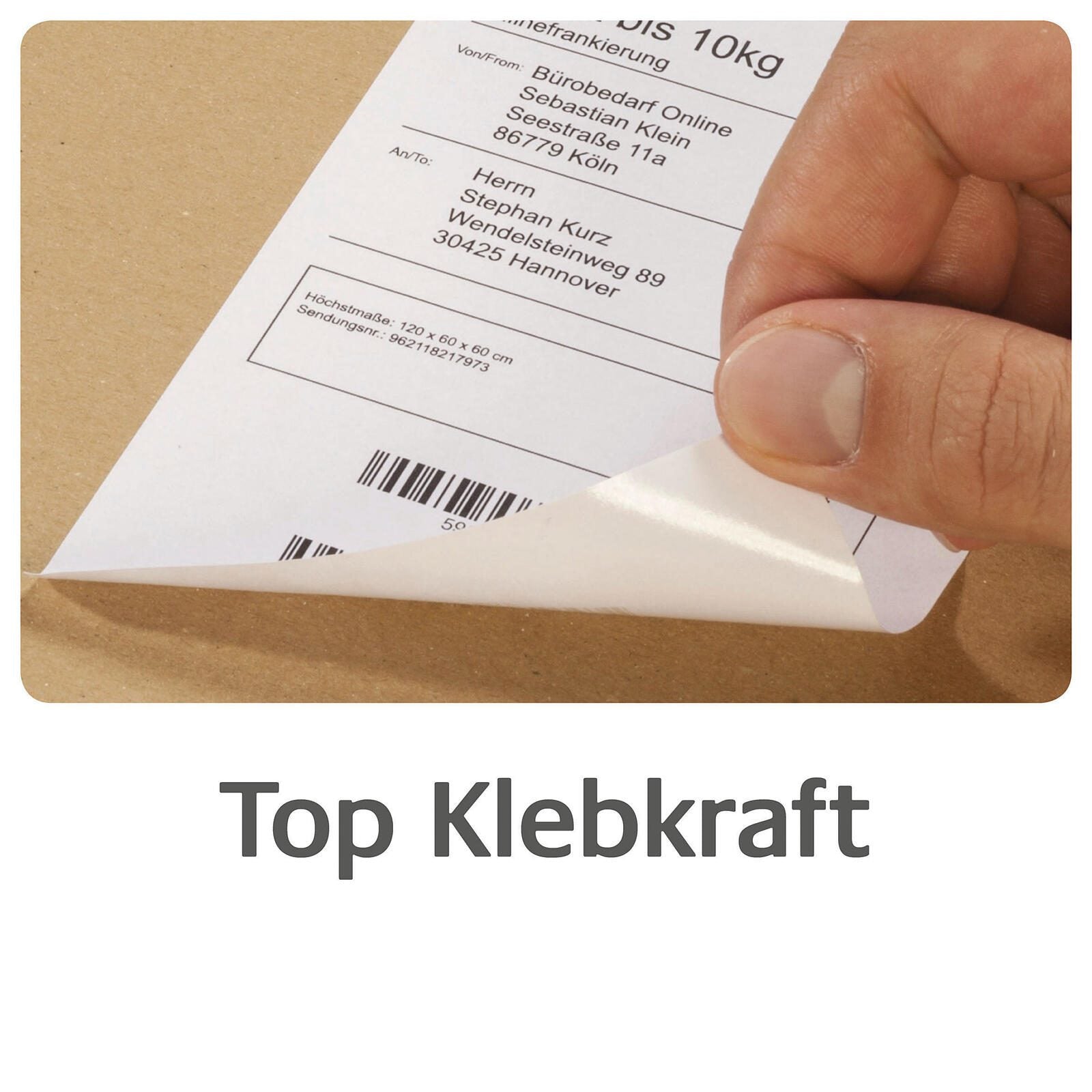 AVERY Zweckform Versandetiketten 8017-300 weiß 99,1 x 143,5 mm