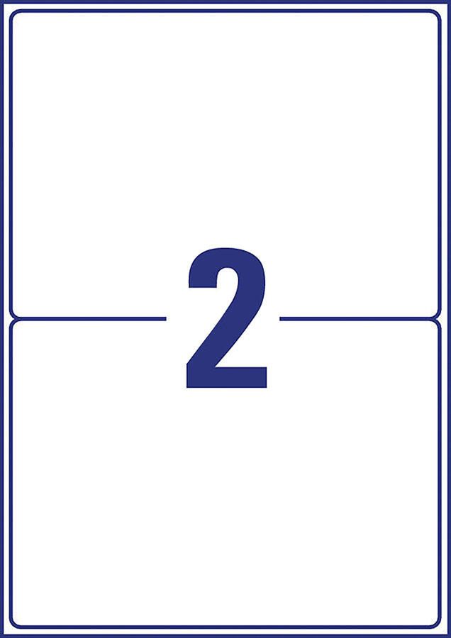 AVERY Zweckform Versandetiketten 8018-300 weiß 199,6 x 143,5 mm