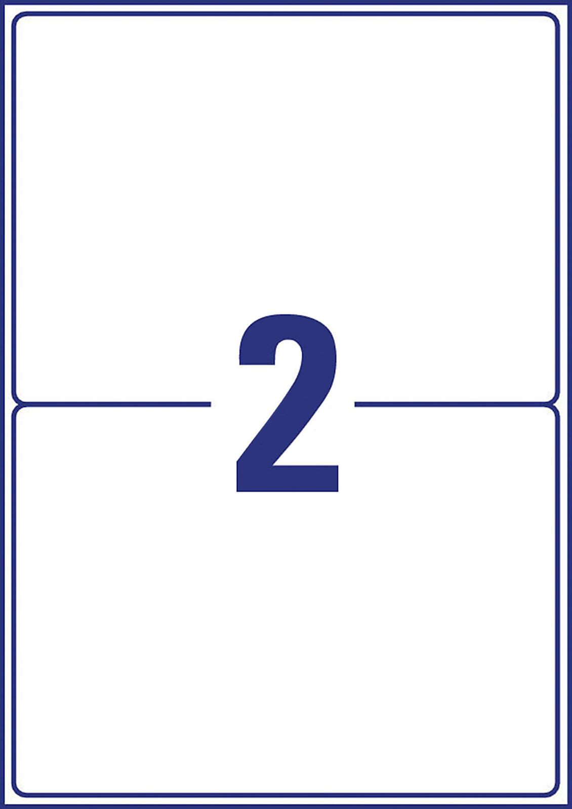 AVERY Zweckform Versandetiketten 8018-300 weiß 199,6 x 143,5 mm