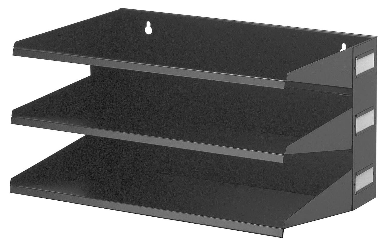 DURABLE Sortierstation DIN A4 quer 3-Fach schwarz