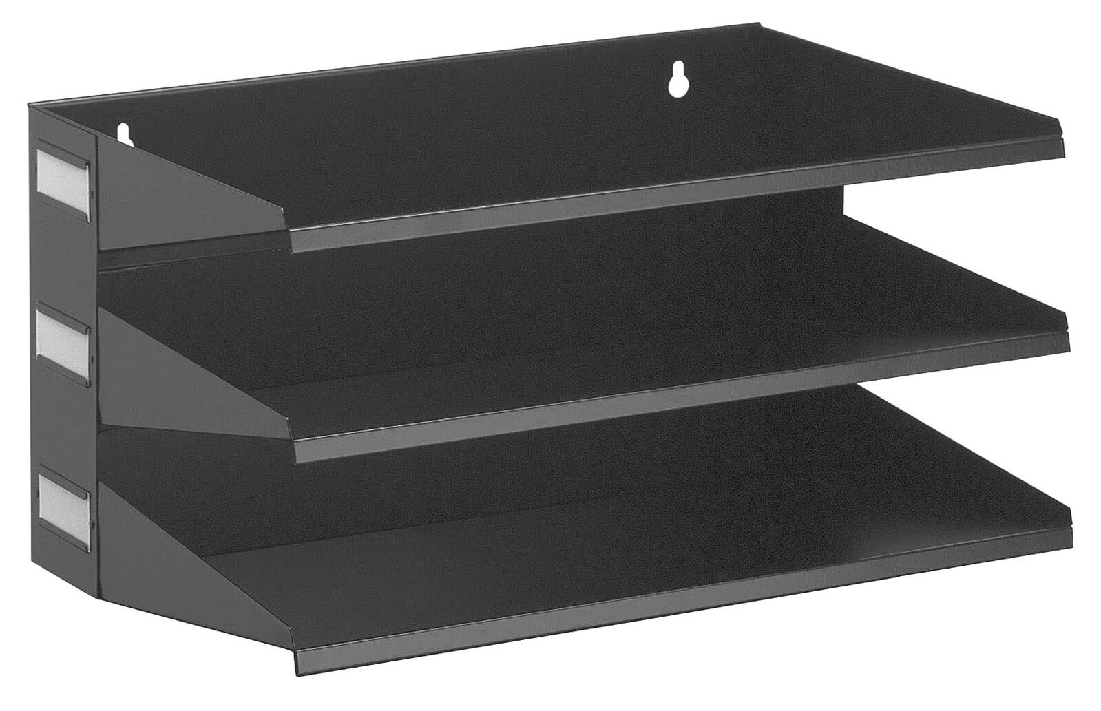 DURABLE Sortierstation DIN A4 quer 3-Fach schwarz