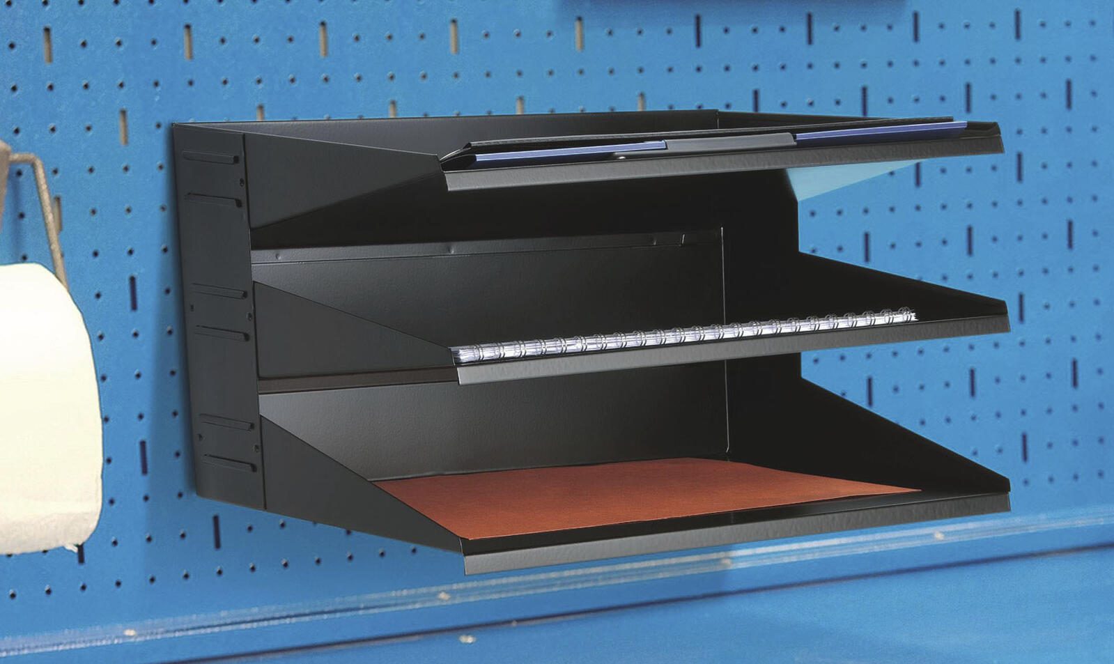 DURABLE Sortierstation DIN A4 quer 3-Fach schwarz