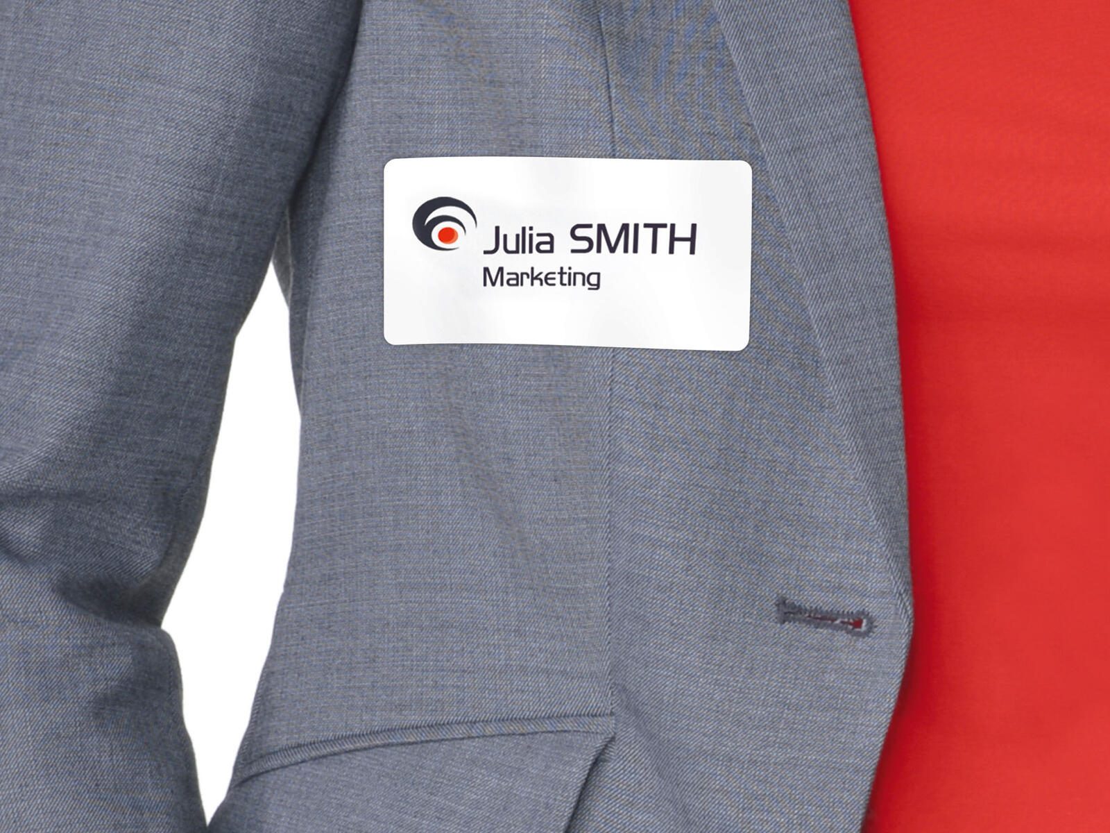 AVERY Zweckform Namensetiketten J4785-20 weiß 80,0 x 50,0 mm