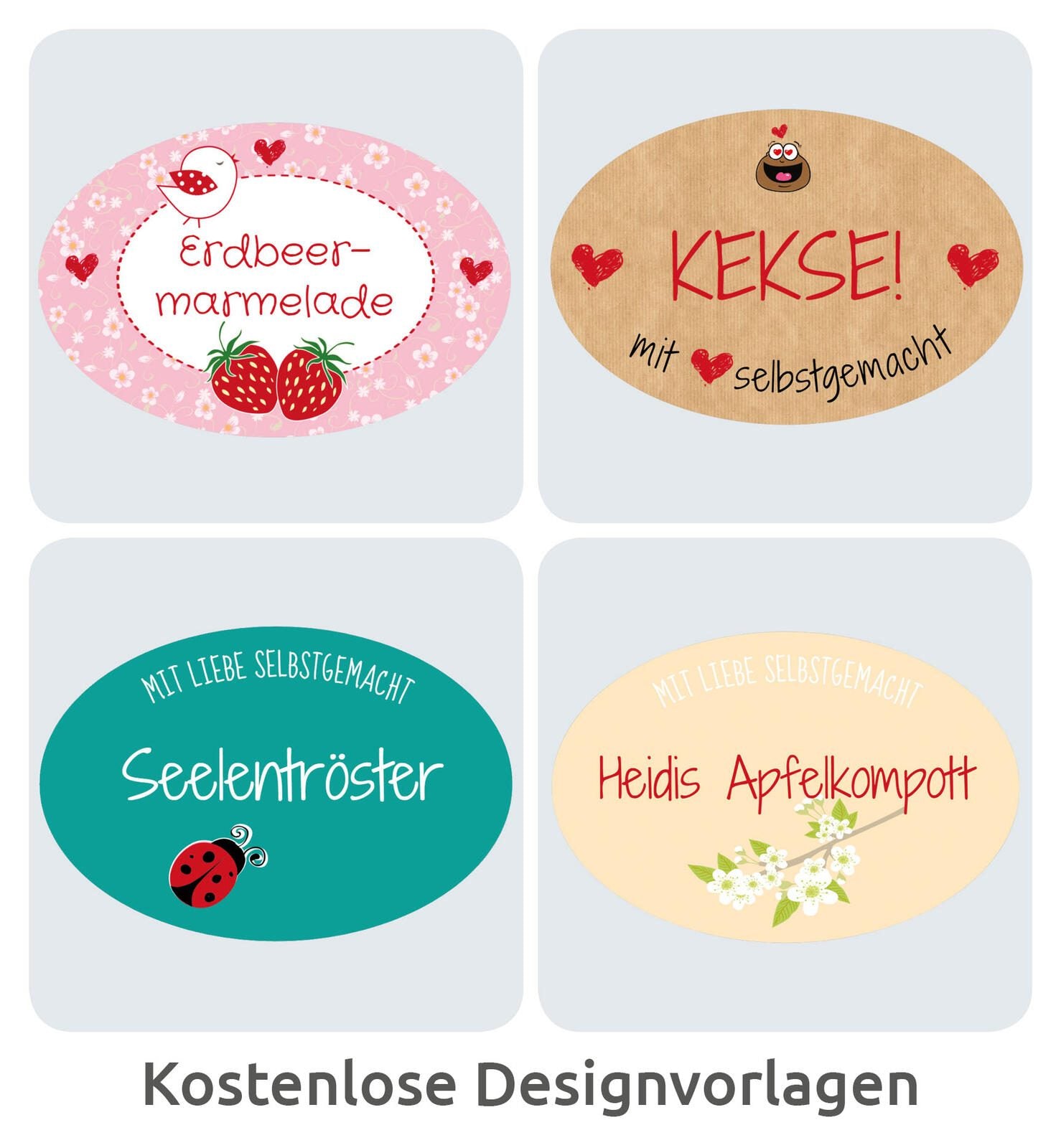 AVERY Zweckform Etiketten 5087 weiß 63,5 x 42,3 mm