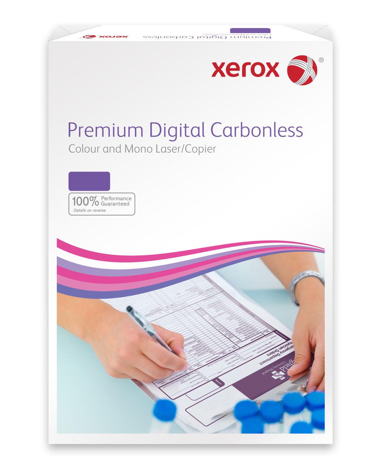 Xerox Durchschreibesatz Carbonless pre-collated Straight weiß/rosa