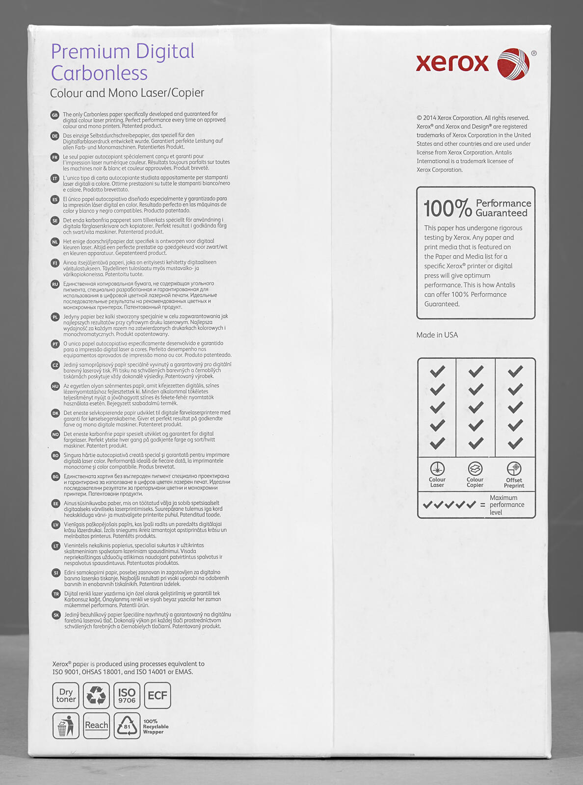 Xerox Durchschreibesatz Carbonless pre-collated Straight weiß/rosa