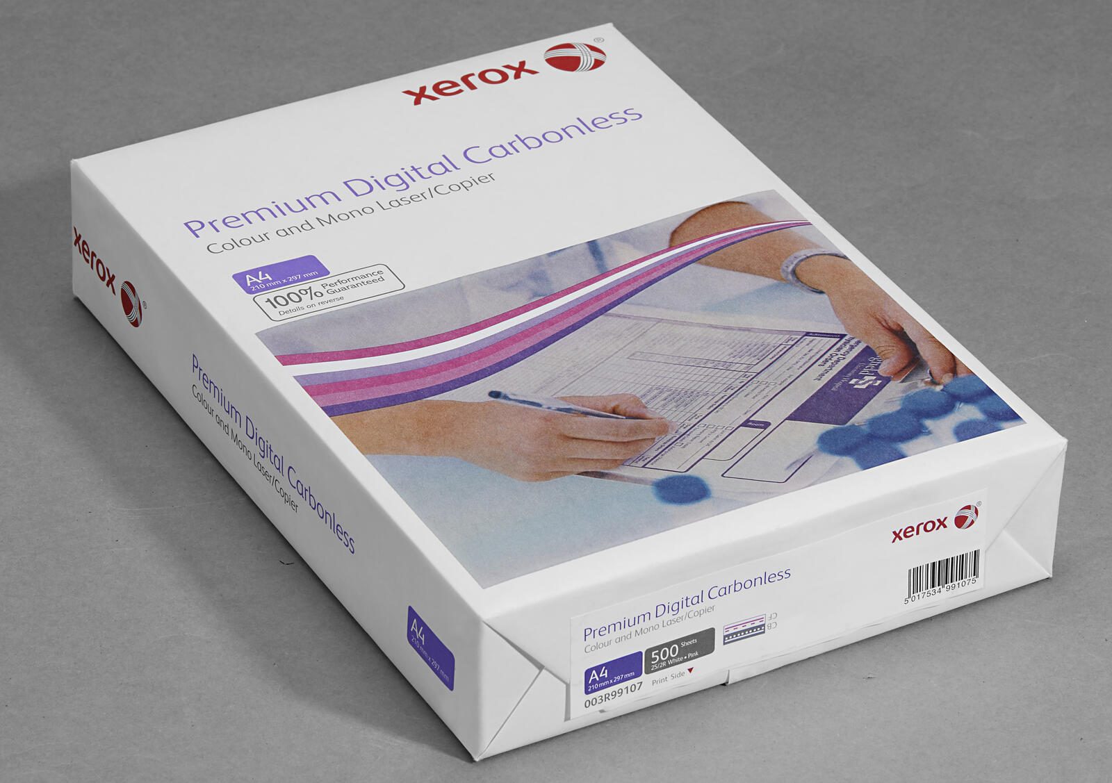 Xerox Durchschreibesatz Carbonless pre-collated Straight weiß/rosa