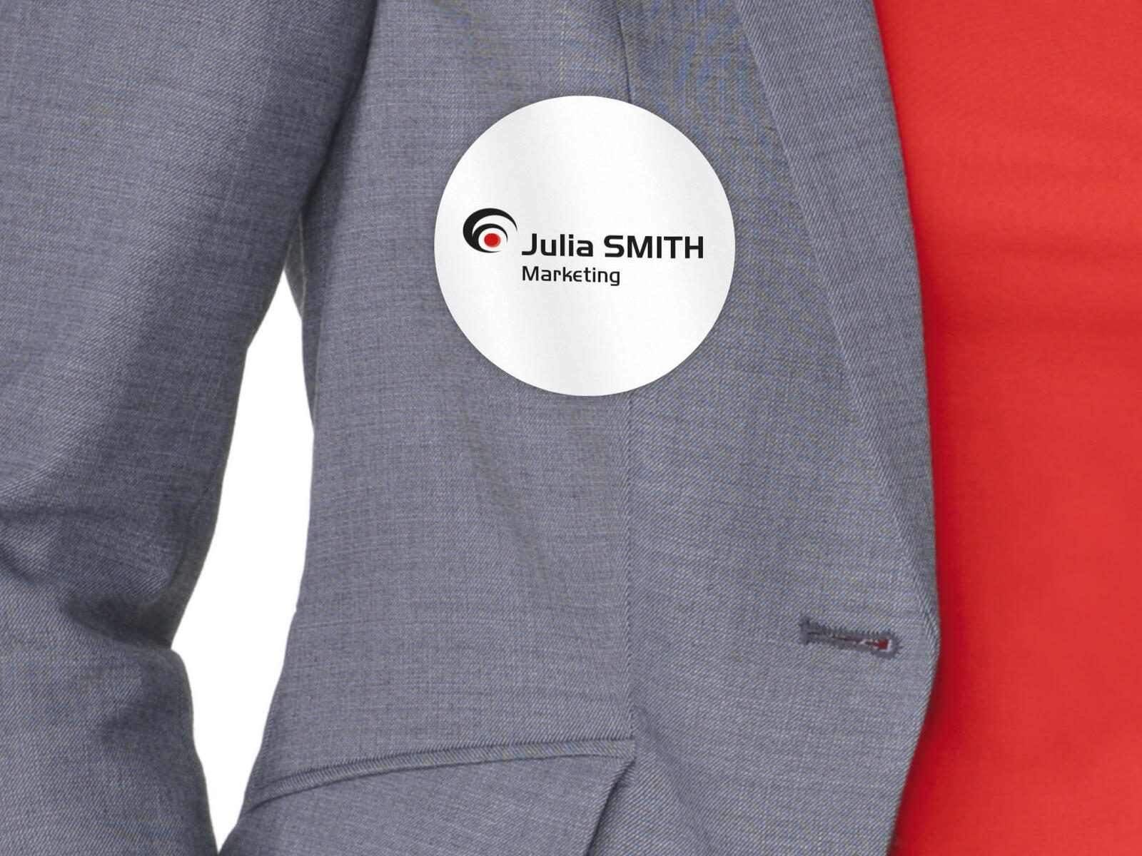 AVERY Zweckform Namensetiketten L4881-20 weiß 65,0 x 65,0 mm