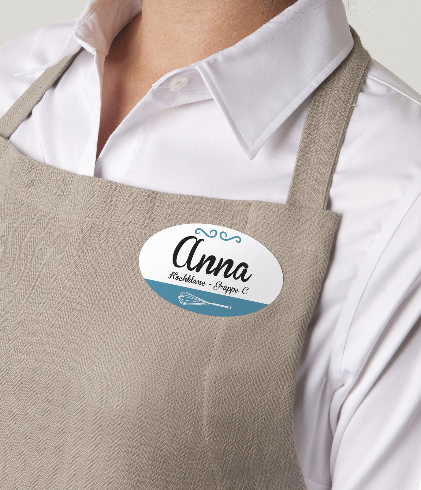 AVERY Zweckform Namensetiketten L4882-20 weiß 85,0 x 50,0 mm