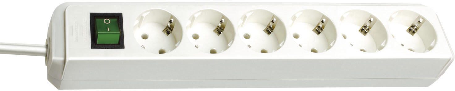 brennenstuhl Steckdosenleiste mit Schalter Eco-Line 3 m