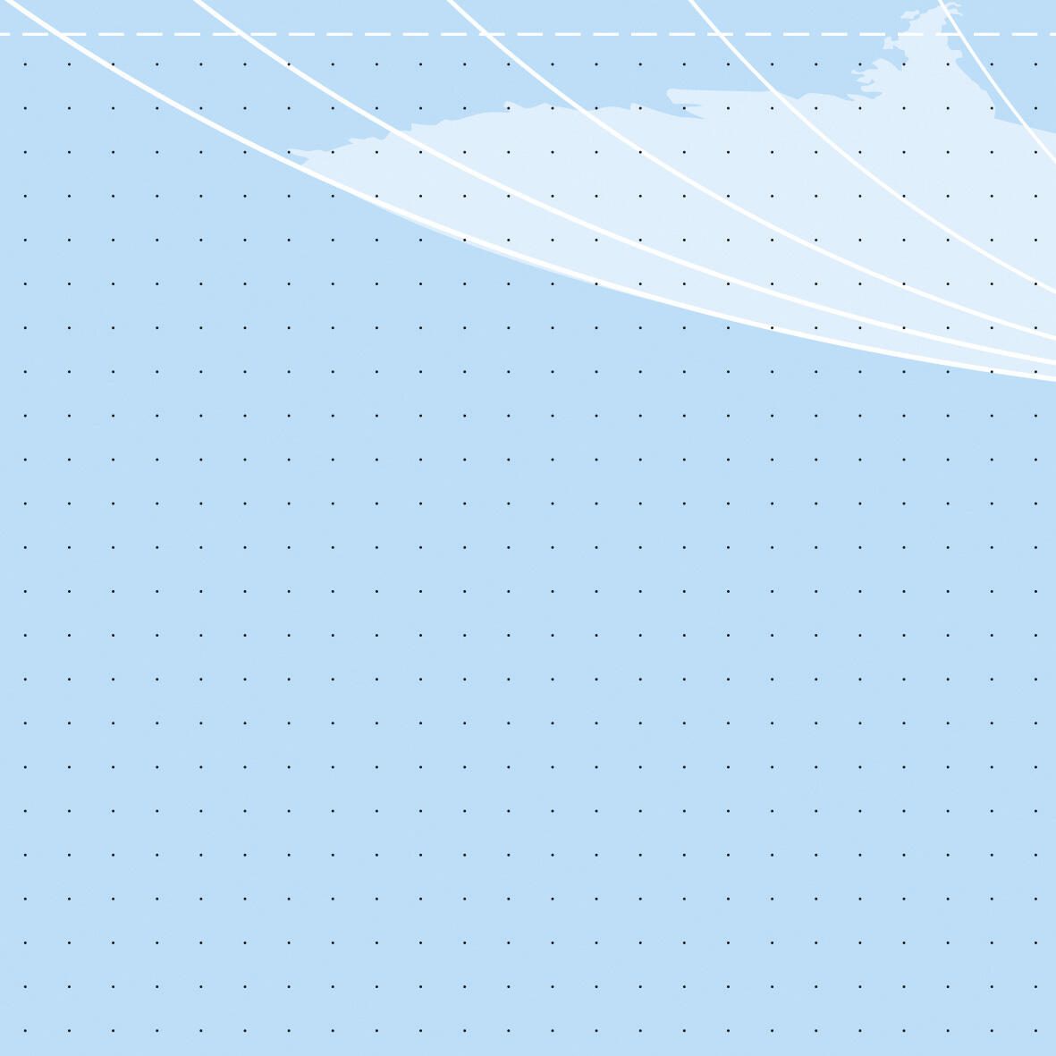 SIGEL Schreibtischunterlage 59,5 x 41,0 cm blau