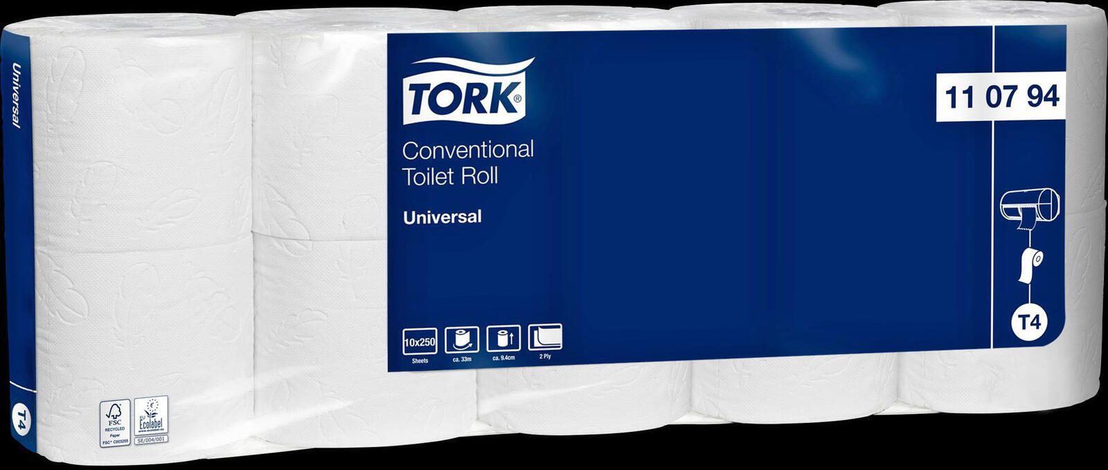 TORK Toilettenpapier T4 Universal 2-lagig