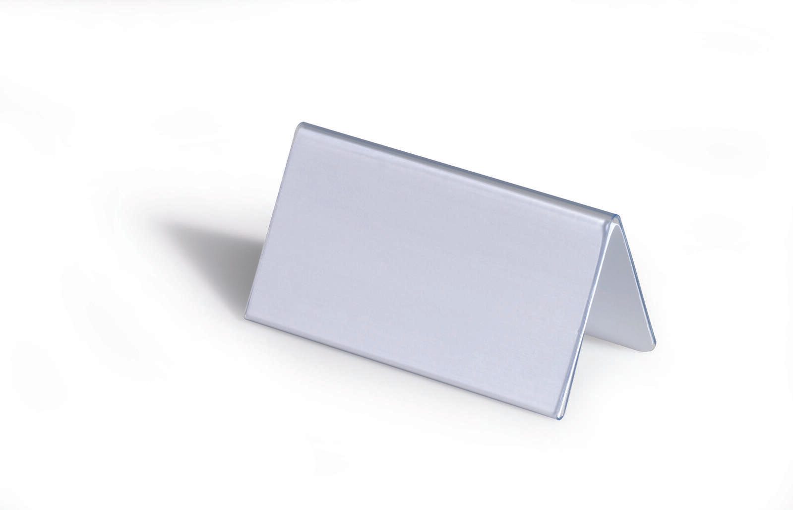 DURABLE Tischnamensschilder transparent 10 cm x 5.2 cm