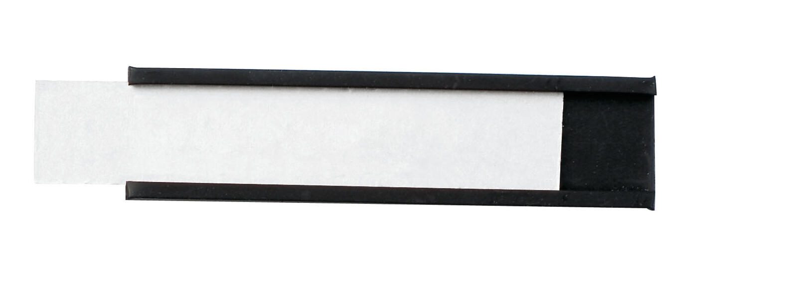 Legamaster Etikettenhalter magnetisch schwarz