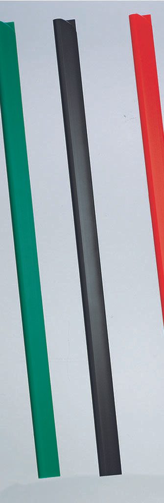 DURABLE Klemmschienen DIN A4 0.3 cm schwarz