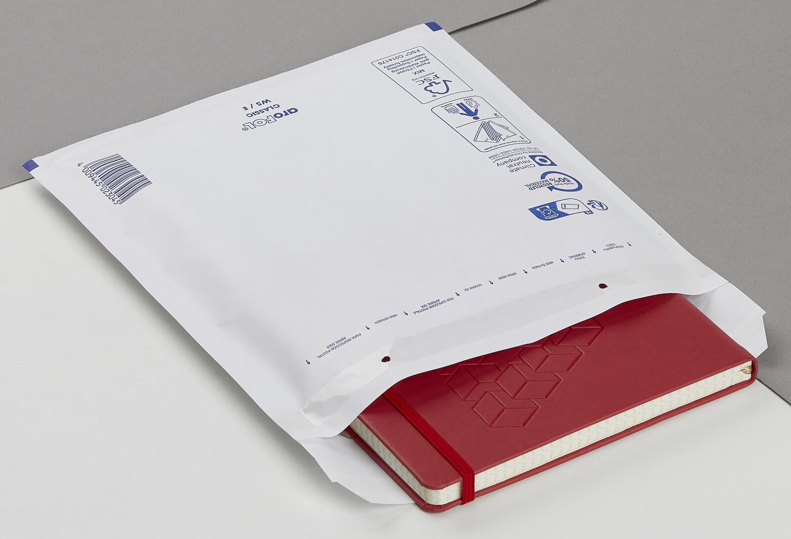 aroFOL® CLASSIC W5/E Luftpolstertaschen für DIN C5 weiß