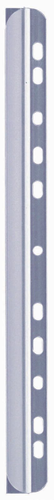 DURABLE Klemmschienen mit Abheftleiste DIN A4 0.6 cm transparent