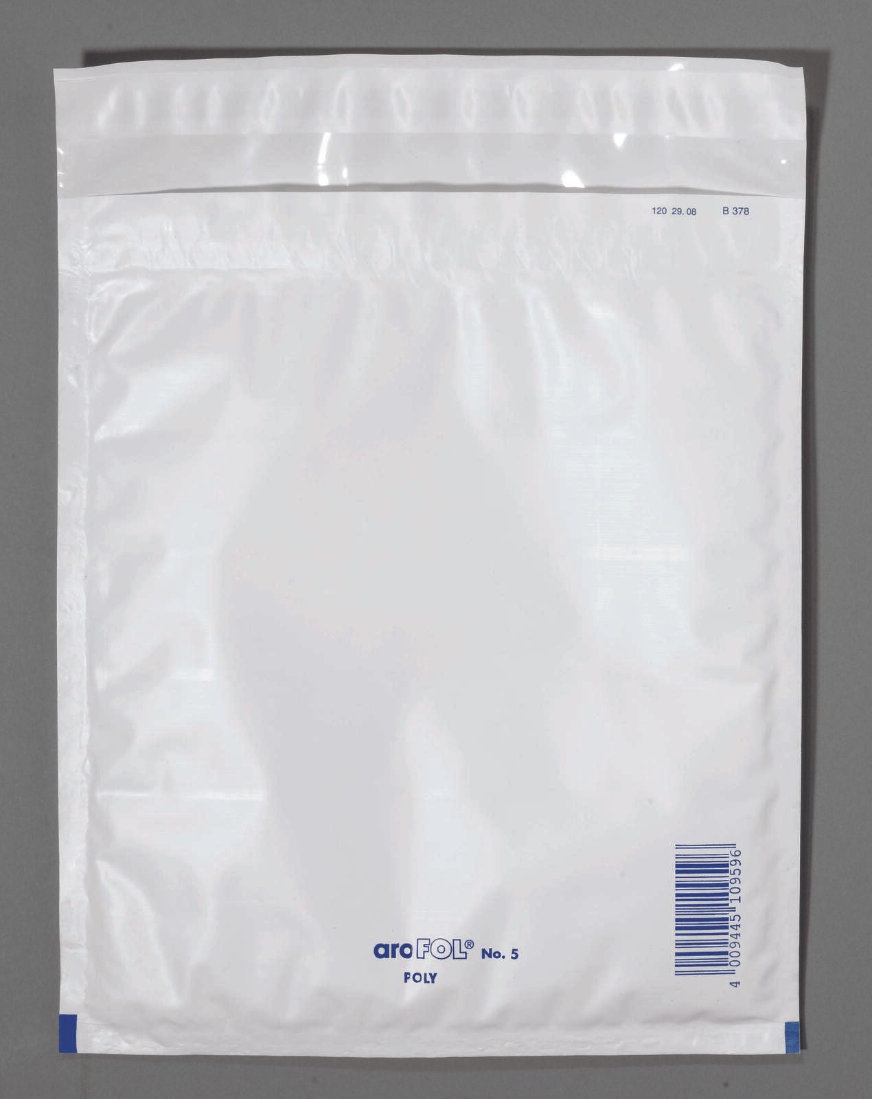 aroFOL® POLY 5/E Luftpolstertaschen für DIN C5 weiß