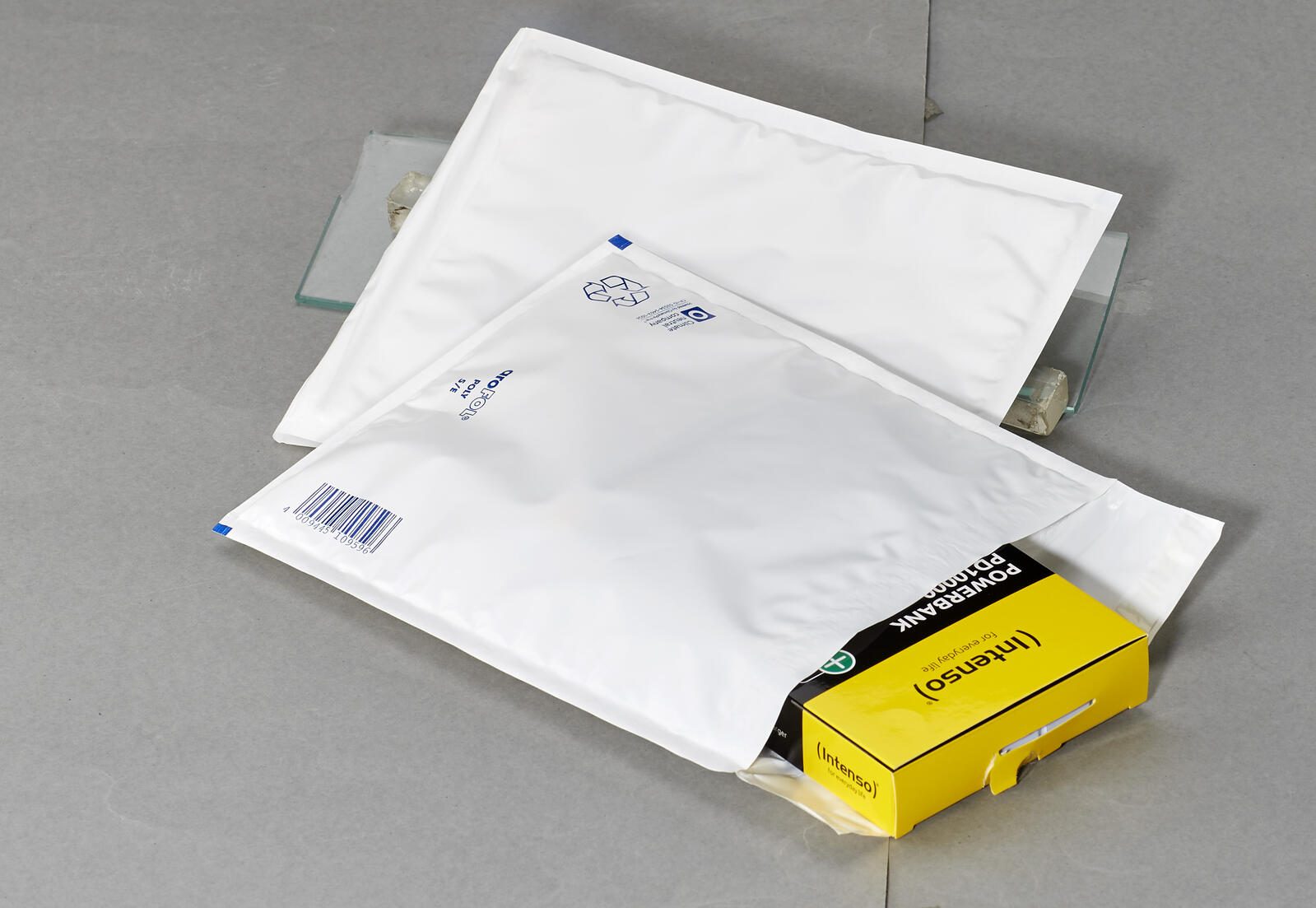 aroFOL® POLY 5/E Luftpolstertaschen für DIN C5 weiß