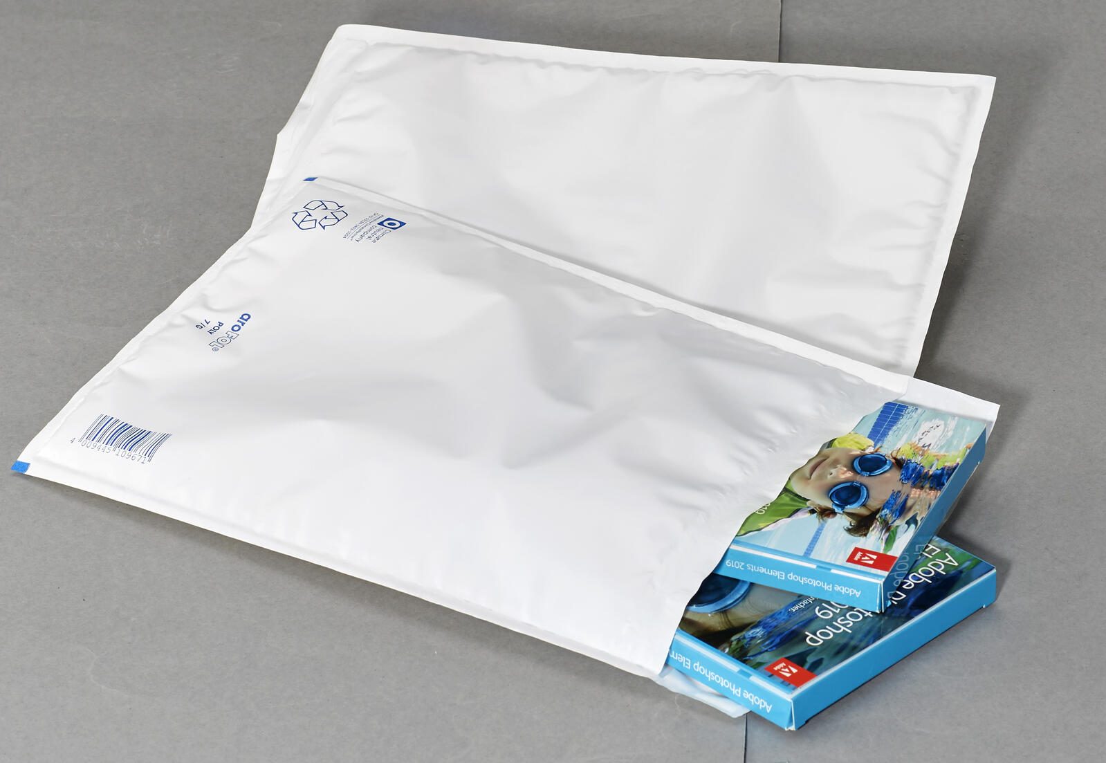 aroFOL® POLY 7/G Luftpolstertaschen für DIN A4 weiß