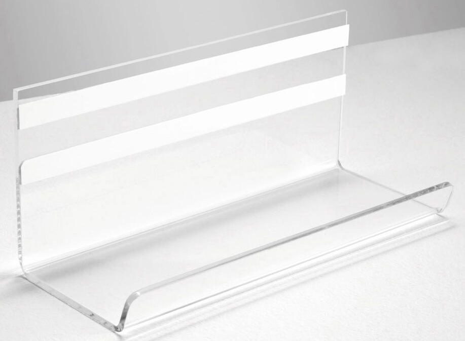 SIGEL artverum Stiftablage 17,0 x 7,0 x 7,5 cm glasklar